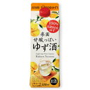 清洲桜醸造 楽園 甘酸っぱい ゆず酒 500ml 6本(1ケース) 宅配80サイズ