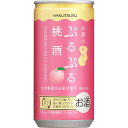 【女子会にオススメ】白鶴酒造 ぷるぷる桃酒 190ml 30本(1ケース) 宅配100サイズ