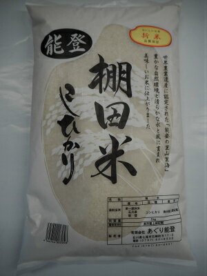 あぐり能登　石川県産　棚田米こしひかり　5kg×2袋（計10Kg）