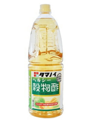 タマノイ ヘルシー穀物酢 1.8L 6本(1ケース) 宅配120サイズ タマノイ ヘルシー穀物酢 1.8L 6本(1ケース) 宅配120サイズ