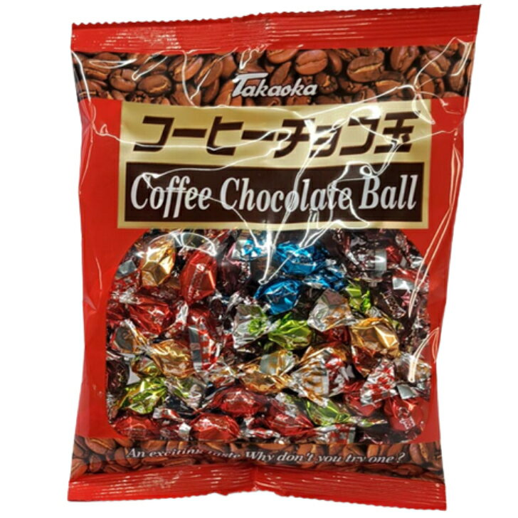 高岡 コーヒーチョコ玉 115g 12袋 （1ケース） __ 宅配80サイズ