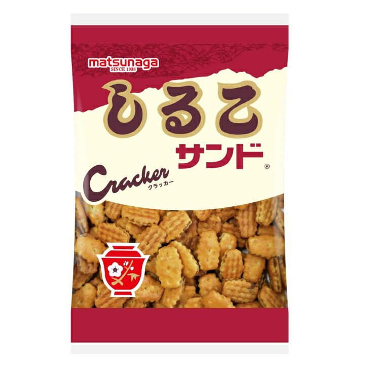 【K】松永 しるこサンド クラッカー 80g 16個(1ケース)