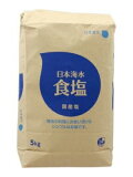 日本海水 食塩 5kg 4個（1ケース）