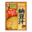 生みそずい ひきわり納豆汁 3食 20個（2ケース） 【旭松