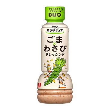 サラダデュオ ごまわさびドレッシング 300ml 12個(1ケース) 【理研ビタミン】 宅配80サイズ