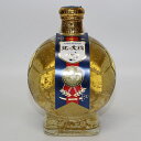 サッカーボールのボトル　長期貯蔵麦焼酎　北の大将　金箔入り　SOCCER BALL GOLD　おしゃれなボトル入り　ギフト　贈答品　記念品　焼酎甲類 乙類混和 麦焼酎