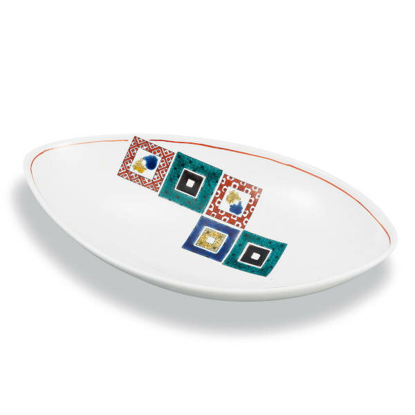 九谷焼 大志窯8号鉢（大鉢）石畳の図 AP8-0325