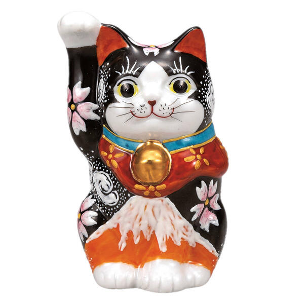 楽天市場】九谷焼 招き猫 富士山の通販