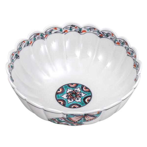 九谷焼 5.2号鉢 丸小紋 K9-307