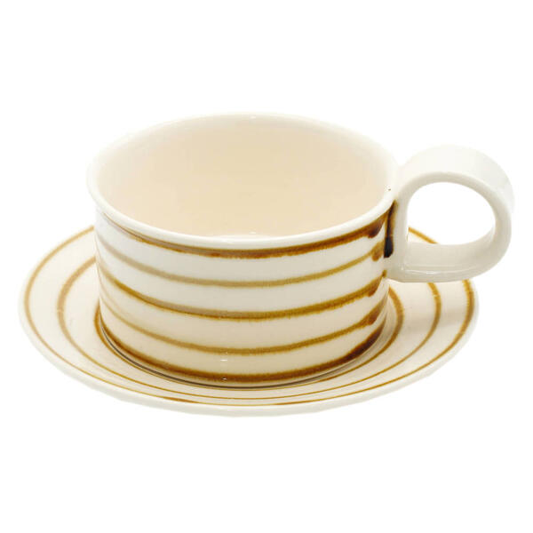 苧野直樹 九谷焼コーヒーカップ＆ソーサー