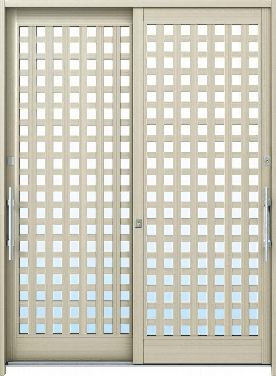 ◎オプション商品◎中桟付網戸　2枚建用　アルミ色格子付網戸　2枚建用　アルミ色中桟無網戸　2枚建用　アルミ色壁付防風ポスト室内額縁用アングル　2枚建半外付型用　コンクリート納まり用アンカー　上枠（ランマ付）用半外付型用　コンクリート納まり用アンカー　上枠（ランマ無）用・たて枠用グレーチング排水溝モール(真壁納まり用)24mm見付　室内額縁用アングル 2枚建 関東間・関東間入隅用24mm見付　室内額縁用アングル 2枚建 九州四国間・メーターモジュール・関西間 主材料 アルミ形材 商品内容 ガラス入り完成品引戸本体×2枚 未組立枠×1セット 錠セット×1セット ガラス厚（透明5mmガラス、不透明6mmガラス） ジャンル：YKK ap・住宅・建材・DIY・日曜大工・取り替え・リフォーム商品画像種類：商品単体外観ご注文前にページ下部のご注文時の注意をお読み下さい
