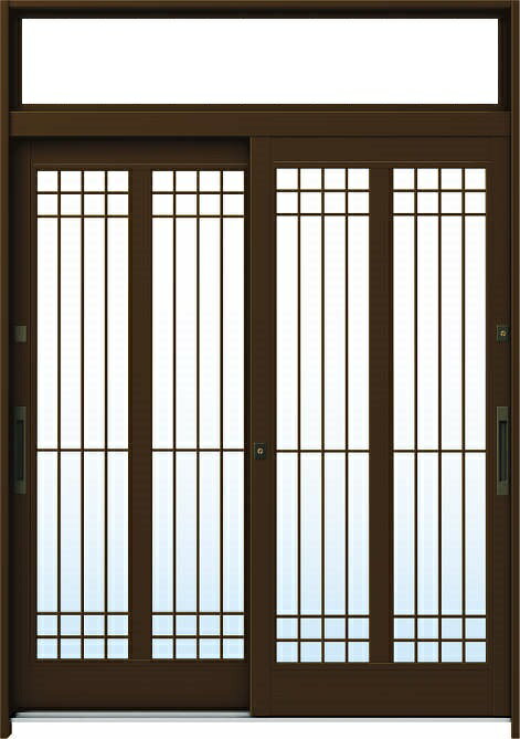 ◎オプション商品◎中桟付網戸　2枚建用　アルミ色格子付網戸　2枚建用　アルミ色中桟無網戸　2枚建用　アルミ色壁付防風ポスト室内額縁用アングル　2枚建半外付型用　コンクリート納まり用アンカー　上枠（ランマ付）用半外付型用　コンクリート納まり用アンカー　上枠（ランマ無）用・たて枠用グレーチング排水溝モール(真壁納まり用)24mm見付　室内額縁用アングル 2枚建 関東間・関東間入隅用24mm見付　室内額縁用アングル 2枚建 九州四国間・メーターモジュール・関西間 主材料 アルミ形材 商品内容 ガラス入り完成品引戸本体×2枚 未組立枠×1セット 錠セット×1セット ランマ×1セット ガラス厚（透明5mmガラス、不透明4mmガラス） ジャンル：YKK ap・住宅・建材・DIY・日曜大工・取り替え・リフォーム商品画像種類：商品単体外観ご注文前にページ下部のご注文時の注意をお読み下さい