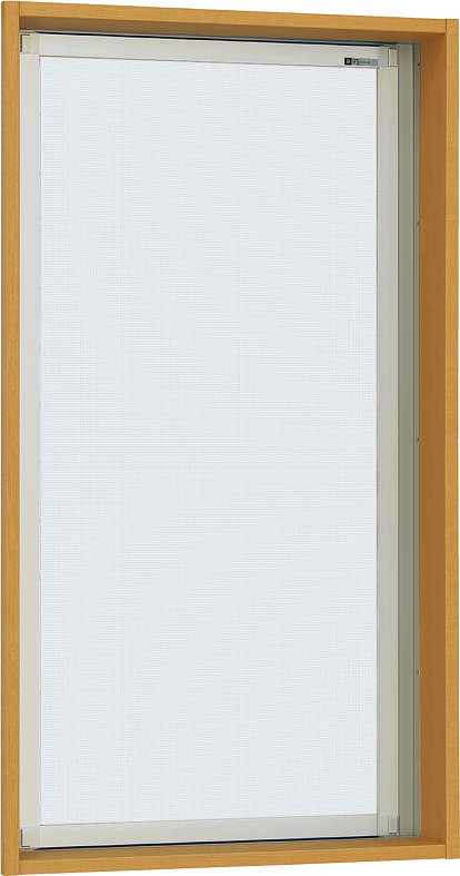 YKKAPオプション 窓サッシ コンセプト窓 防火窓Gシリーズ：固定クリアネット網戸[幅231mm×高452mm]