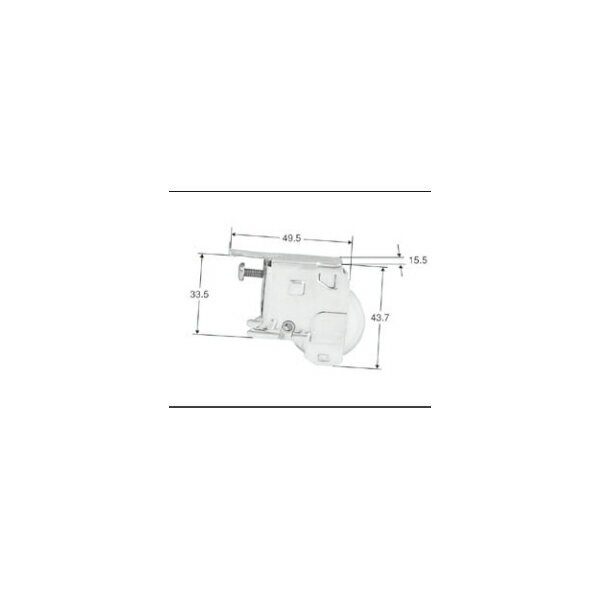 LIXIL補修用部品 ドア・引戸用部品 戸車 玄関・店舗・勝手口引戸：戸車[AZWS034]【リクシル】【TOSTEM..