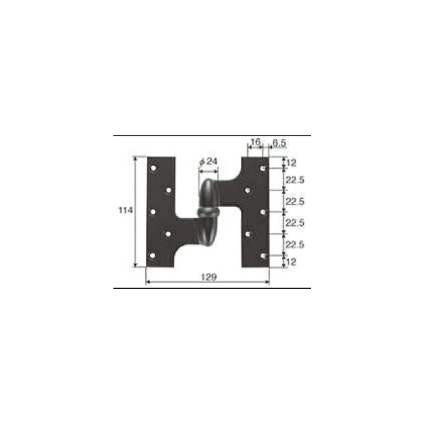 LIXIL補修用部品 ドア・引戸用部品 丁番 玄関・店舗・勝手口・テラスドア：丁番セット玄関用右吊[DGAZ933]【リクシル】【TOSTEM】【トステム】【アルミドア】【蝶番】【ヒンジ】