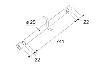 Tiles, Bricks - LIXIL補修用部品 リビング建材用部品 ドア 通風建具用：両開き窓用転落防止バー[NZZZ197]【リクシル】【TOSTEM】【トステム】【木製建具】【木製ドア】【木製扉】