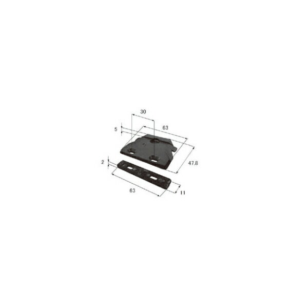 LIXIL補修用部品 リビング建材用部品 クローゼット 折れ戸(フリー)：ピボット用部品セット(1個入) MZVZAA001 【リクシル】【TOSTEM】【トステム】【木製建具】【開閉部品】【戸車】【上吊り部品】