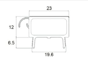 LIXIL補修用部品 リビング建材用部品 SL(戸襖、和襖、和障子) 戸襖ドア：戸当り(パッキンあり) L＝2100[NZAD109]【リクシル】【TOSTEM】【トステム】【木製建具】【木製ドア】【木製扉】【和室】