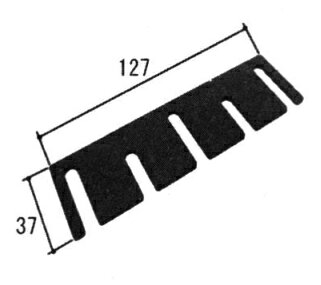三協アルミ補修用部品 その他 スペーサー：スペーサー(たてかまち)[WD4552]【厚み調整部品】【出入り調..