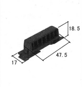 三協アルミ 排水キャップ WB2551 引違い窓 下枠 無目 排水口カバー 結露水 排水部品 交換部品 修理 換気サッシ アルドミックR ノイスタR アンテオVR 対応パーツ 結露水の排水不良や水溢れ対策に使える補修パーツ