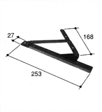 三協アルミ補修用部品 装飾窓 アームアームストッパー：アームストッパー(枠)[PKE3008]【三協】【対応..