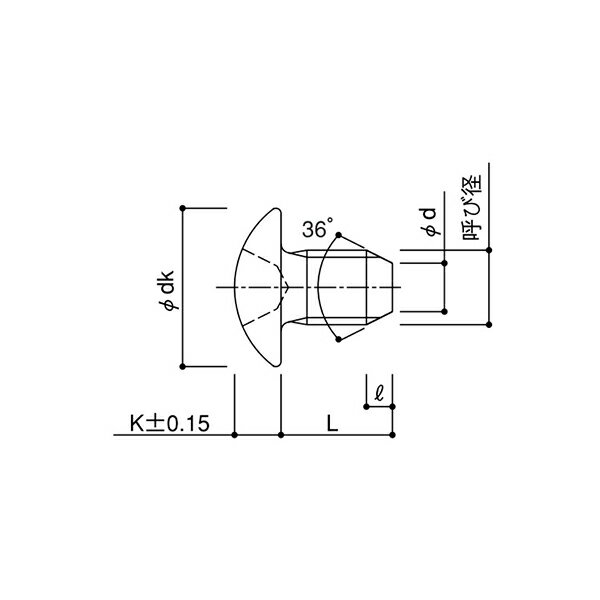 House Building Materials - YKKAP窓サッシ 部材 ねじ トラスねじ 呼び径4[D9.5(トラス)]：L=16　100本入 HH-ET-4016-100