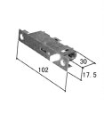 三協アルミ補修用部品 玄関引戸 錠：錠(たてかまち) WD3082-01 【三協玄関引き戸】【鍵】【電気錠】【戸先錠】【召合せ錠】【シリンダー】【サムターン】【取替え】