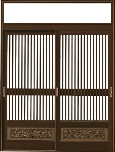 Rakuten - YKKAP玄関 玄関引戸 玄関引戸80型 額縁無枠[ランマ付] DHS-82N：内付[幅1905mm×高2271mm]【ykk】【YKK玄関引き戸】【引き戸】【安価】【玄関ドア引戸】