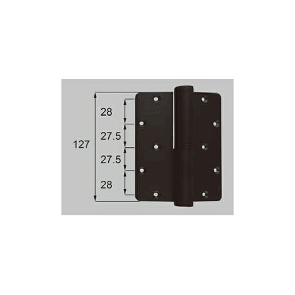 Rakuten - LIXIL補修用部品 新日軽ブランド部品 ドア・引戸・内装材 ヒンジ/ストッパー・丁番類 丁番：二管丁番右勝手(下部用)[S8H941B]【蝶番】【玄関ドア丁番】【勝手口ドア丁番】【店舗ドア丁番】【浴室折戸丁番】【浴室ドア丁番】
