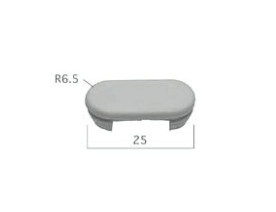 LIXIL補修用部品 新日軽ブランド部品 ドア・引戸・内装材 キャップ・カバー・シール類 ビスカバー：φ11mm×24mm 長穴ねじ穴カバー 4個入[A8C447]【ビスキャップ】【ビス穴キャップ】