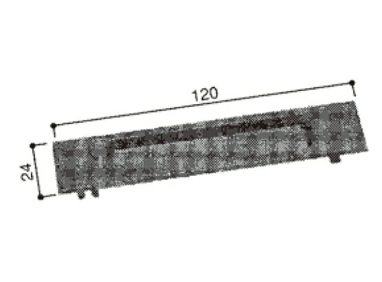 LIXIL補修用部品 新日軽ブランド部品 ドア・引戸・内装材 引手 引手：網戸用引手[H8KH168]【引き手】【把手】【取手】【新日軽玄関引戸】【店舗引戸】【浴室折戸】【網戸】