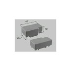 LIXIL補修用部品 新日軽ブランド部品 装飾窓 片上下げ窓：障子ストッパー[E8IS1134]【新日軽】【アルミサッシ】【窓サッシ】【片上げ下げ窓】【アルプラクラス】【アリッツ】