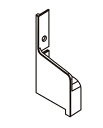 YKK ap アルミ 外壁 アルカベール 汎用部材 連結材・端部キャップ:水切端部キャップ(左) 1個 【地震 耐震 サビない雨 風 】