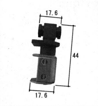 旧立山アルミ網戸部品 戸車：戸車[WB6781]