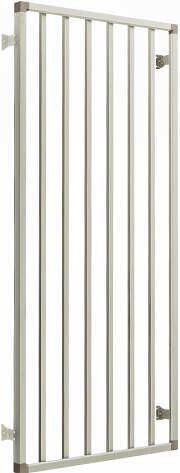 YKKAPオプション 窓サッシ 出窓 フレミングJ：面格子[縦格子][幅1690mm×高770mm]