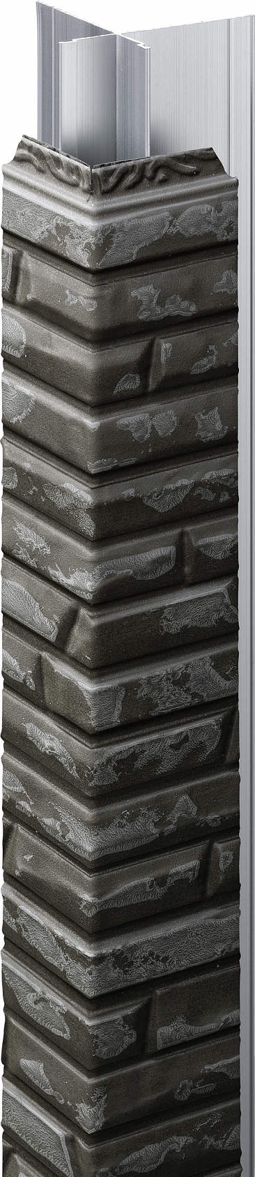 YKKAPアルミ外壁材アルカベール 深絞りシリーズ シャインウォール[ツートーン塗装] 専用部材 出隅部：S..