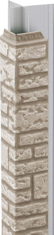 YKKAPアルミ外壁材アルカベール 深絞りシリーズ シャインウォール[ツートーン塗装] 専用部材 出隅部：..