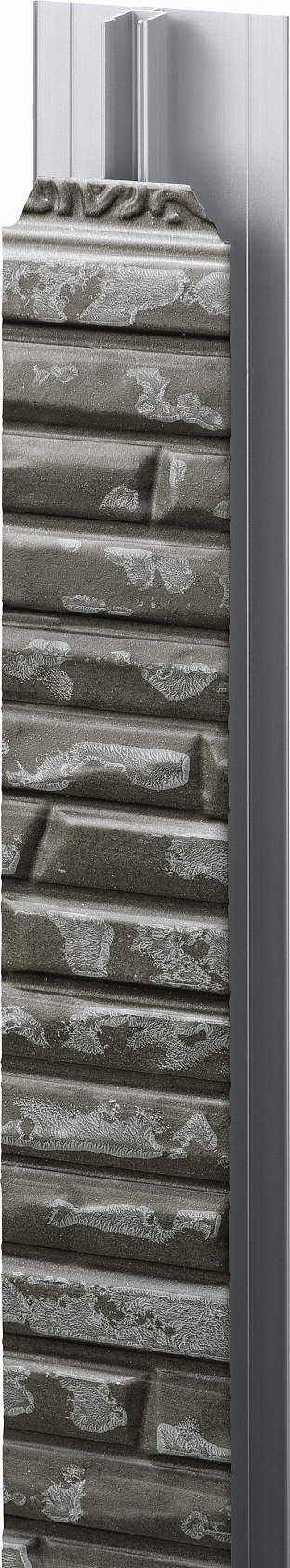 YKKAPアルミ外壁材アルカベール 深絞りシリーズ シャインウォール[ツートーン塗装] 専用部材 タテ連結..