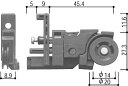 網戸用戸車(HH-T-XMH1)【YKK】【スライド網戸】【引違い窓用網戸】【引き違い窓用網戸】【網戸】【2H】【2M】【4MC】…