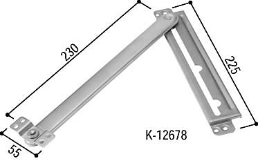 開き窓アームストッパー(HH-U-0005(06))【YKK】【サッシ】【開き窓】【開き戸】【たてすべり出し窓】【勝手口ドア】【出窓】【ストッパー】【開閉部材】