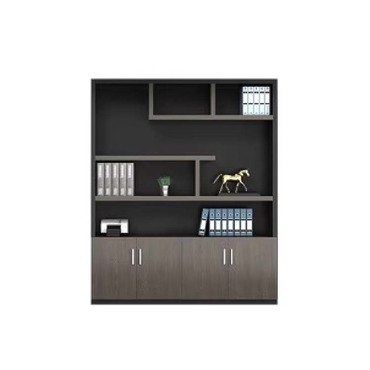 キャビネット　木製書庫 本棚　収納棚　ファイリングキャビネット　オフィス家具 事務所 収納 木製 車..