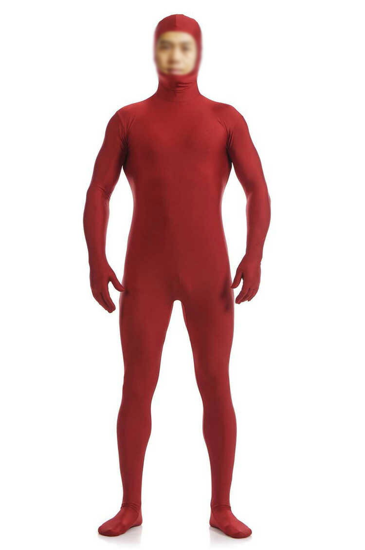全身タイツおもしろい 服 レッド 人気者 なりきり 大人用 zentaiアイテム(着脱簡単)フロントジッパー 忘年会 クリスマス会 大人用 メンズ レディース ...