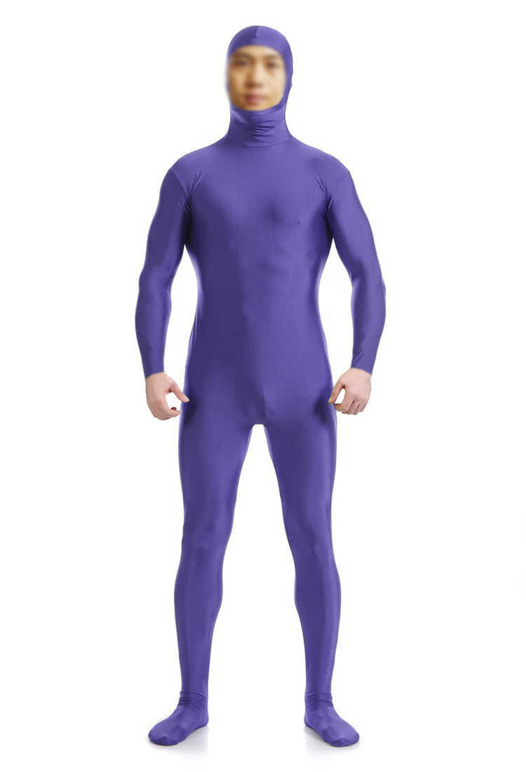 全身タイツおもしろい 服 ブルー 人気者 なりきり 大人用 zentaiアイテム(着脱簡単)フロントジッパー 忘年会 クリスマス会 大人用 メンズ レディース ...