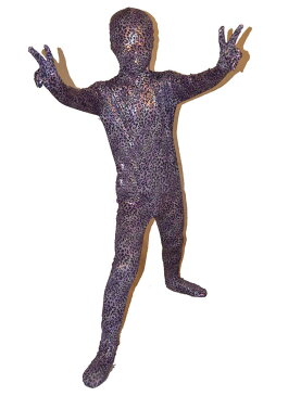 子供用全身タイツ マルチカラー おもしろい 服人気者 なりきり zentaiアイテム(着脱簡単)フロントジッパー 忘年会 クリスマス会 パーティー パーティーグッズ ハロウィン