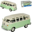 【送料無料】ホビー 模型車 車 レーシングカー フォルクスワーゲンフォルクスワーゲングリーンホワイトバスモデルvw volkswagen t1 vert bla...