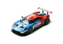 【送料無料】ホビー 模型車 車 レーシングカー スケールネットワークフォードルマンford gt 24hr le mans 2017 en bleu et rouge echelle 143 par ixo lmm248