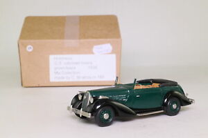 【送料無料】ホビー　模型車　車　レーシングカー コレクションホチキスリビエラカブリオレキットma collection; hotchkiss 686 gs riviera cabriolet 1939; vert et noir; kit built