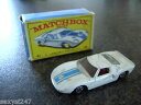 【送料無料】ホビー　模型車　車　レーシングカー マッチシリーズフォードレーサーキット？？matchbox lesney series no 41 ford gt racer cret complet 1969 1970