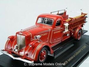 【送料無料】ホビー 模型車 車 レーシングカー アメリカフランスサイズレッドブラックバージョンamerican la france fire engine 143rd taille y ming rougenoir version r 0154 x