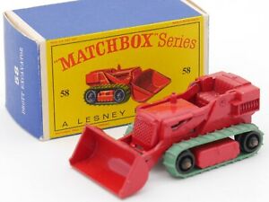 【送料無料】ホビー　模型車　車　レーシングカー マッチモコ＃ボックスショベルmatchbox lesney moko 58 drott excavator avec sa boite